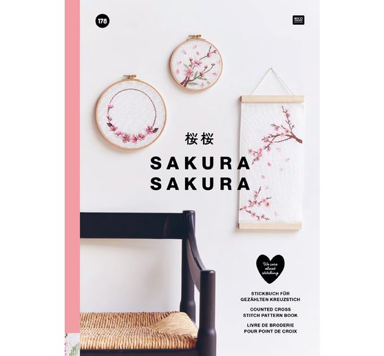 Rico Design Stickbuch No. 178 Sakura Sakura