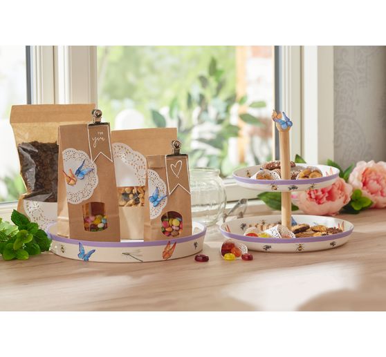 VBS Deko-Etagere mit Holzgriff