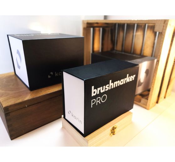 Karin Brushmarker PRO Mini Box 26 colours + blender set
