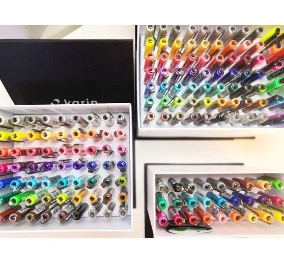 Karin Brushmarker PRO Mini Box 26 colours + blender set