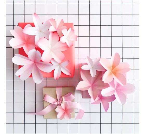 Papierblüten