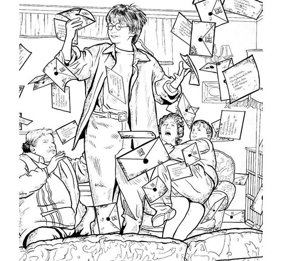 Harry Potter Bilderbuch: Zauberhafte Zeichnungen zum Leben erwecken!