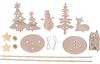 VBS Wooden building kit / plug, set of 2