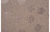 Crinkle muslin cotton fabric with metallic effect "Sakura Blossom Taupe"