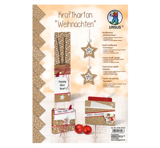 Kraftkarton "Weihnachten"