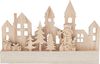 VBS Holz-Steckmotiv "Silhouette mit Schneemann"