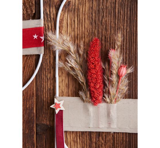 Trockenblumen Set "Red"
