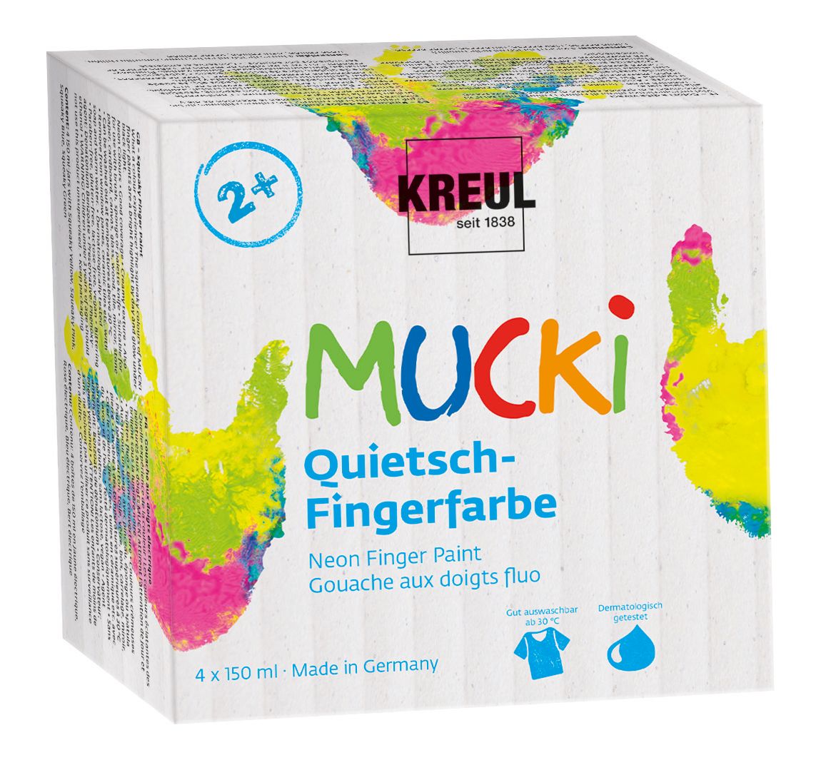 MUCKI Quietsch-Fingerfarbe