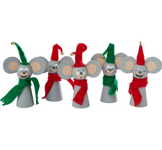 VBS Bastelset "Weihnachtsmäuse"