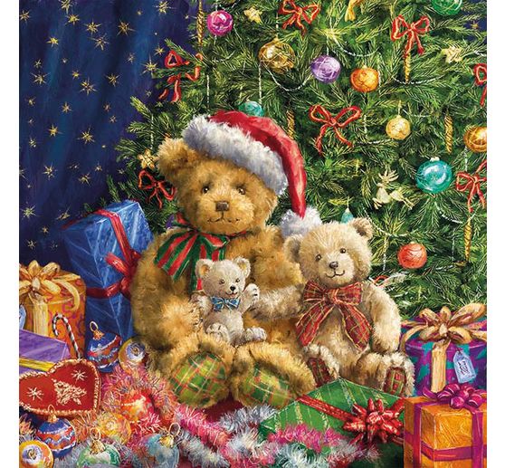 Serviette "X-Mas Bears"