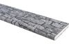 Motiv-Stoff "Steinmauer-Grau"
