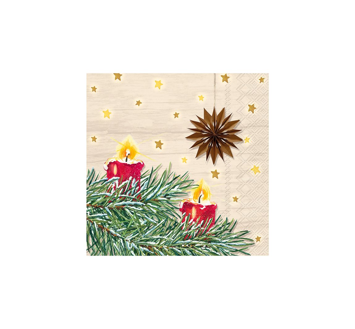 Serviette "Advent Feeling" - 20 Stück
