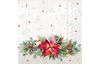 Napkin "Poinsettia flower arrangement"