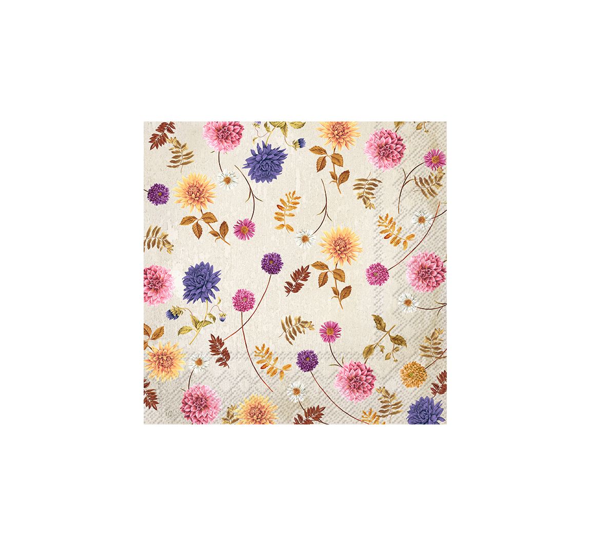 Serviette "Blumenvielfalt" - 20 Stück