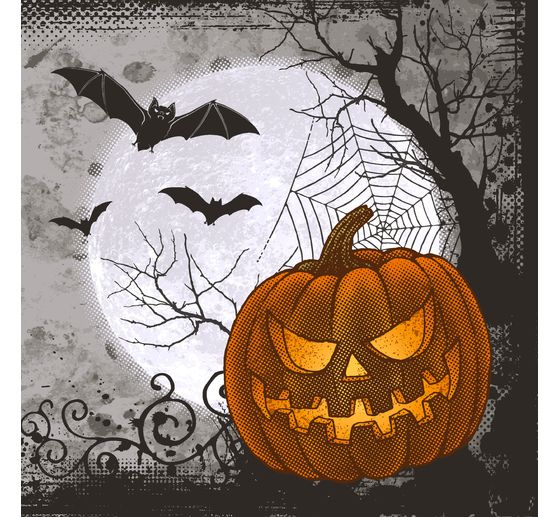 Serviette "Halloween Time"