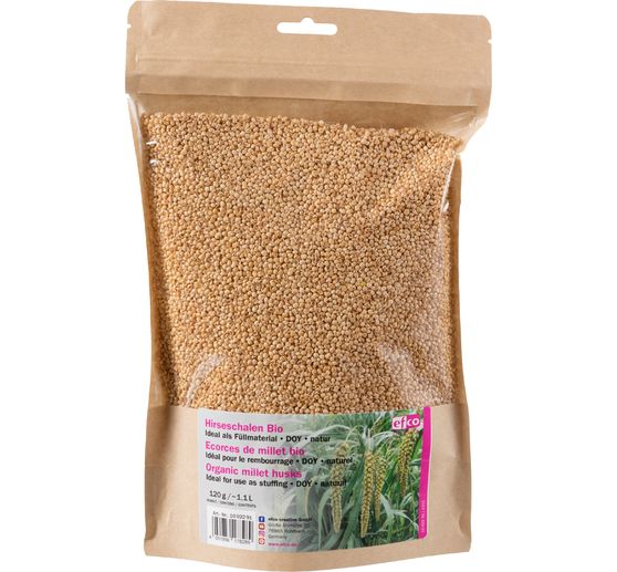 Organic millet husks