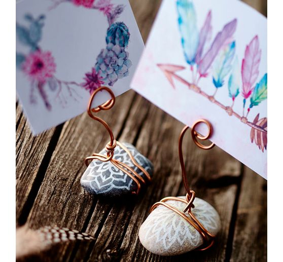 Kreativ-Set "Steine bemalen im Boho-Look"