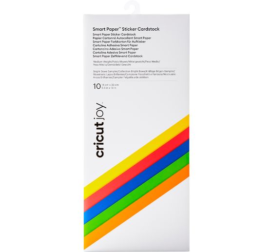 Cricut Joy Selbstklebender Karton "Smart Paper - Brightbow Sampler"