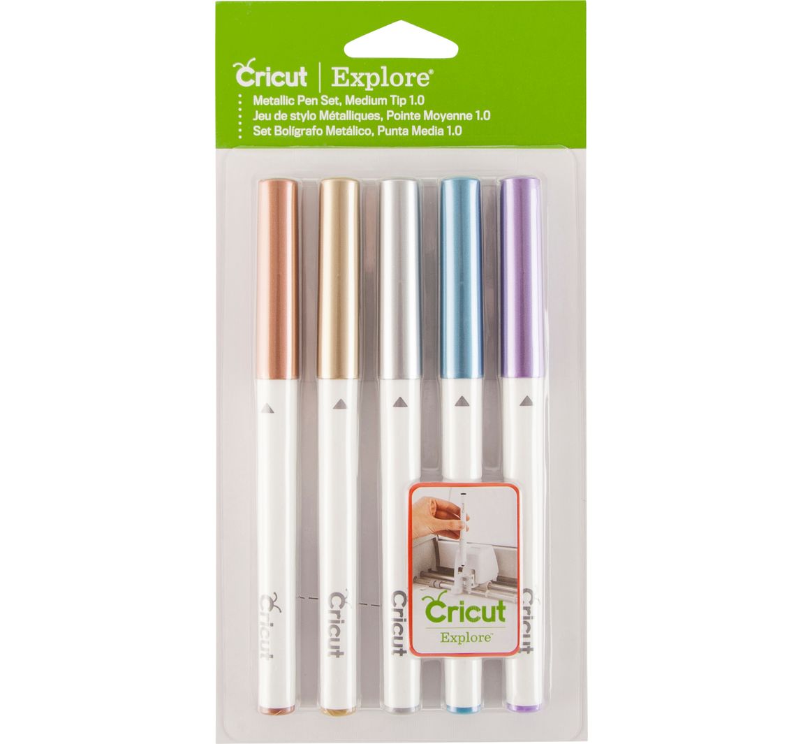 Cricut Stifte Point Pen Medium - Metallic