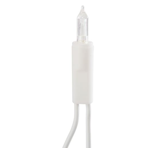 Konstsmide LED Mini Lichterkette mit Schalter, 10 warmweiße Dioden
