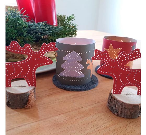 Prickelvorlagen-Set "Schöne Winterzeit"