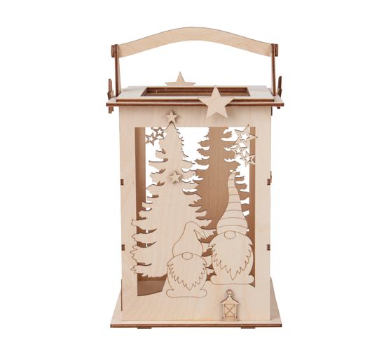 HolzLaterne "Wichtel" VBS Hobby