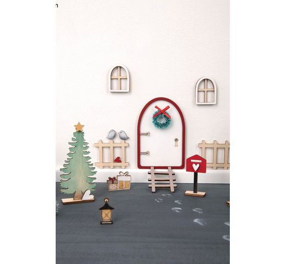 Holz-Bastelset "Wichteltür Nisse"