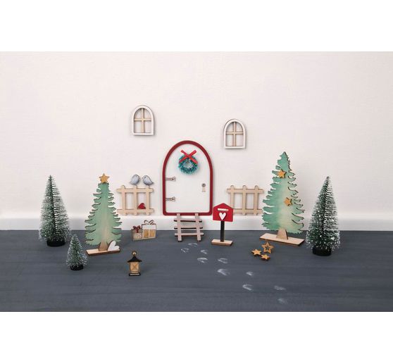 Holz-Bastelset "Wichteltür Nisse"