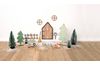 Wooden craft set "Secret Santa door Tomte"