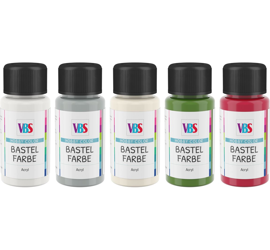 VBS Bastelfarben-Set "Warm Xmas"