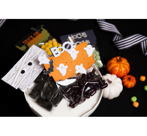 Sizzix Thinlits Stanzschablone "Halloween Toppers"