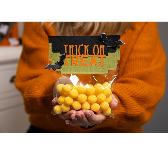 Sizzix Thinlits Stanzschablone "Halloween Toppers"