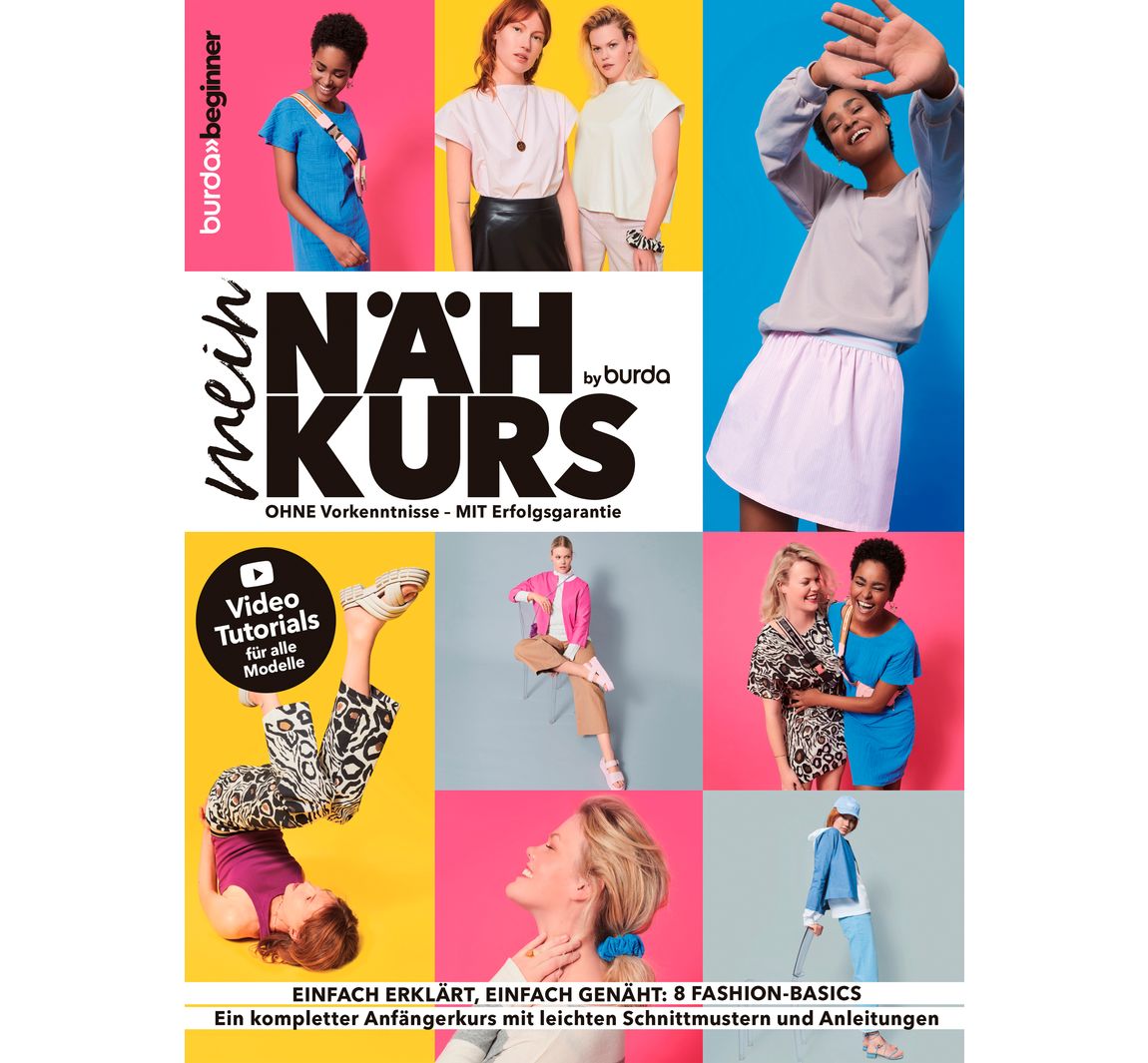 Buch Mein Nähkurs by burda