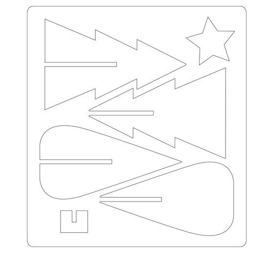Sizzix Bigz Stanzschablone "Tree Ornaments"