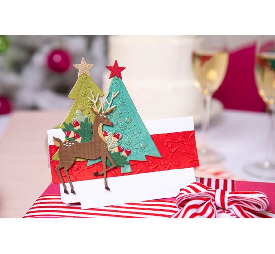 Sizzix Thinlits Stanzschablone "Delightful Deer"