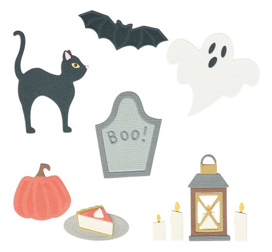 Sizzix Thinlits Stanzschablone "Halloween Motifs"