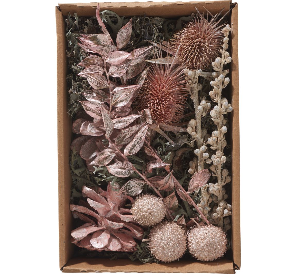 Trockenblüten Potpourri Set Pearl Pink