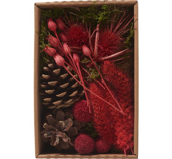 Trockenblüten Potpourri Set "Red"