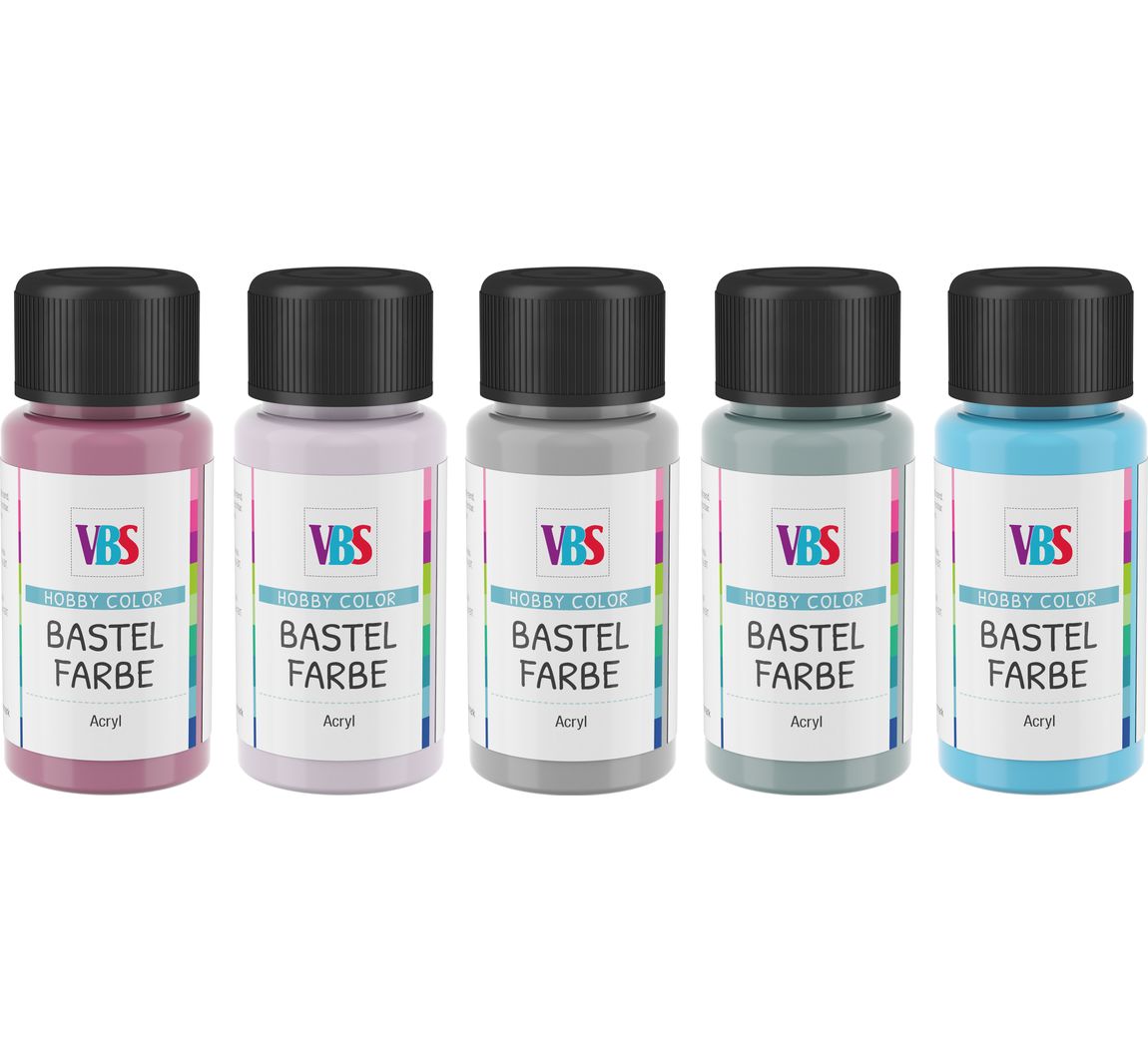 VBS Bastelfarben-Set Snowy Winter