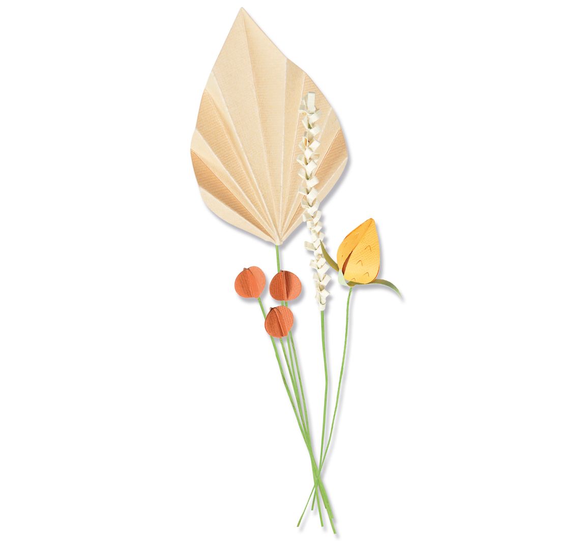 Sizzix Thinlits Stanzschablone Ornamental Stems