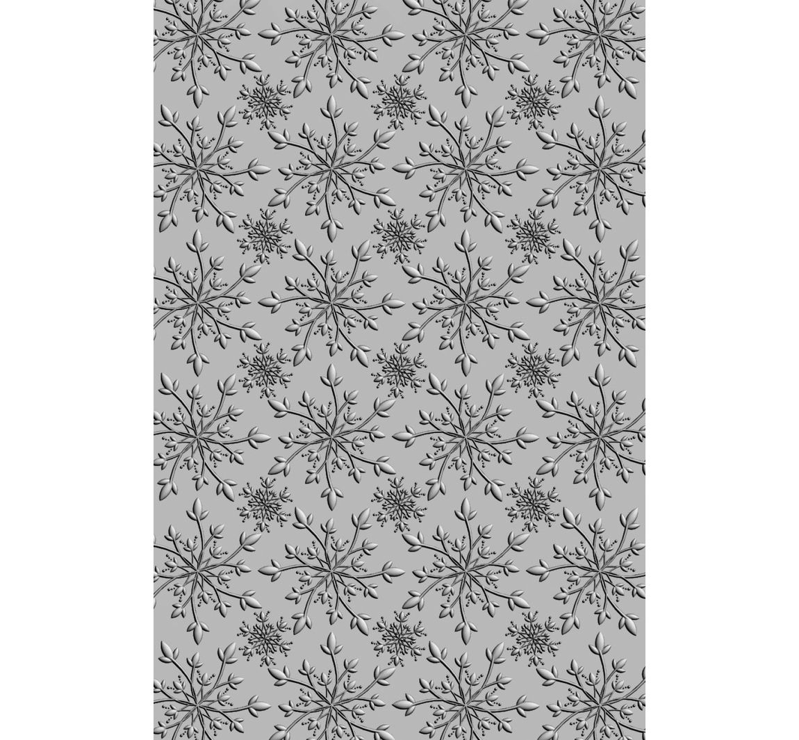 Sizzix 3D-Prägeschablone Snowflakes