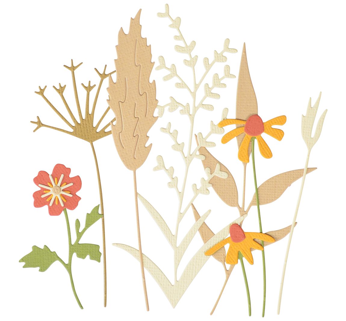Sizzix Thinlits Stanzschablone Delicate Autumn Stems