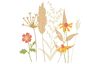 Sizzix Thinlits punching template "Delicate Autumn Stems"