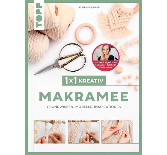 Buch "1x1 kreativ Makramee. Grundwissen, Knüpfmodelle, Inspirationen. Von Bestse