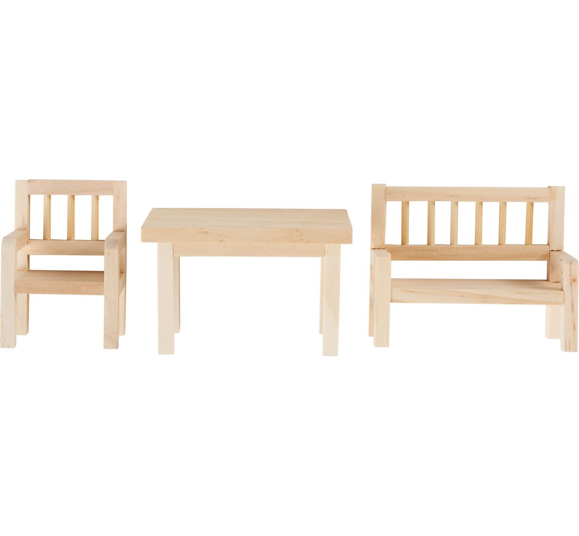 Wichtel-Set "Tisch, Bank & Stuhl"