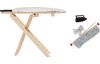 Secret Santa set "Ironing board, iron & knitting utensils"