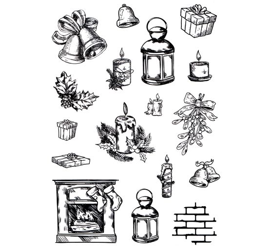 Silikonstempel "History of Christmas"