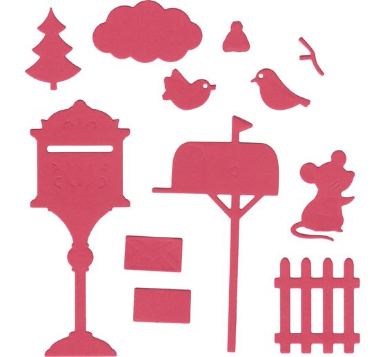 Stanzschablone "Weihnachtspost"