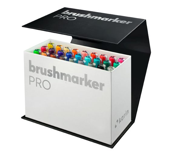 Karin Brushmarker PRO Mini Box 26 colours + blender set