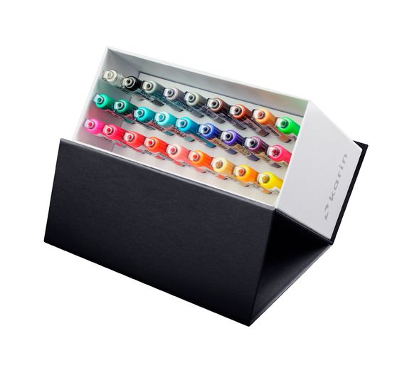 Karin Brushmarker PRO Mini Box 26 colours + blender set